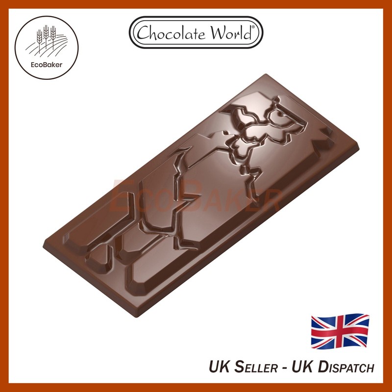 CW12030 Chocolate World Professional Polycarbonate Eagle Tablet Mould New
