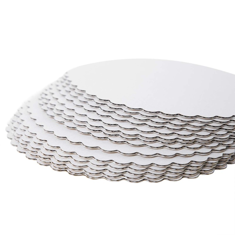 MORE [25pcs] 10" White Cakeboard Round,Disposable Cake Circle Base Boards Cak... gallery