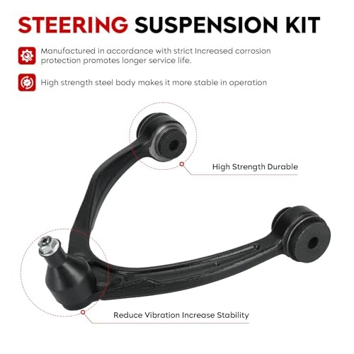 Front Upper Control Arm(Forged Steel) with Ball Joint Suspension Kit Fit for gallery