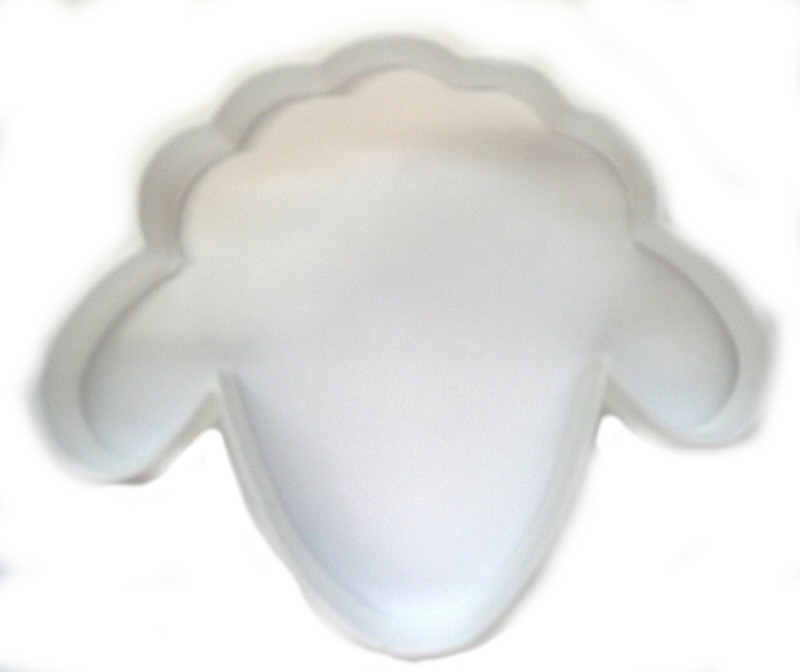 SHEEP HEAD FACE FARM ANIMAL LIVESTOCK WOOL FLEECE LAMB COOKIE CUTTER USA PR2434