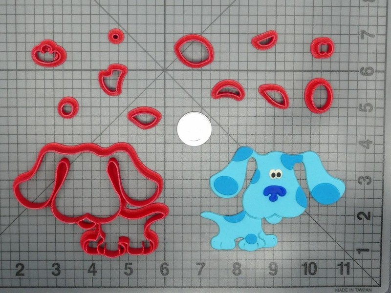 Puppy Clues – Blue Dog Body 266-D240 Cookie Cutter Set