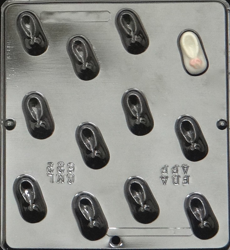Baby Shoe Chocolate Candy Mold Baby Shower 622 NEW