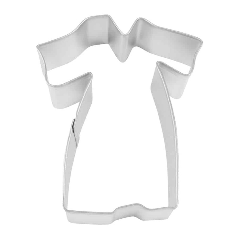 Graduation Gown Dress 4” Cookie Cutter Metal School College