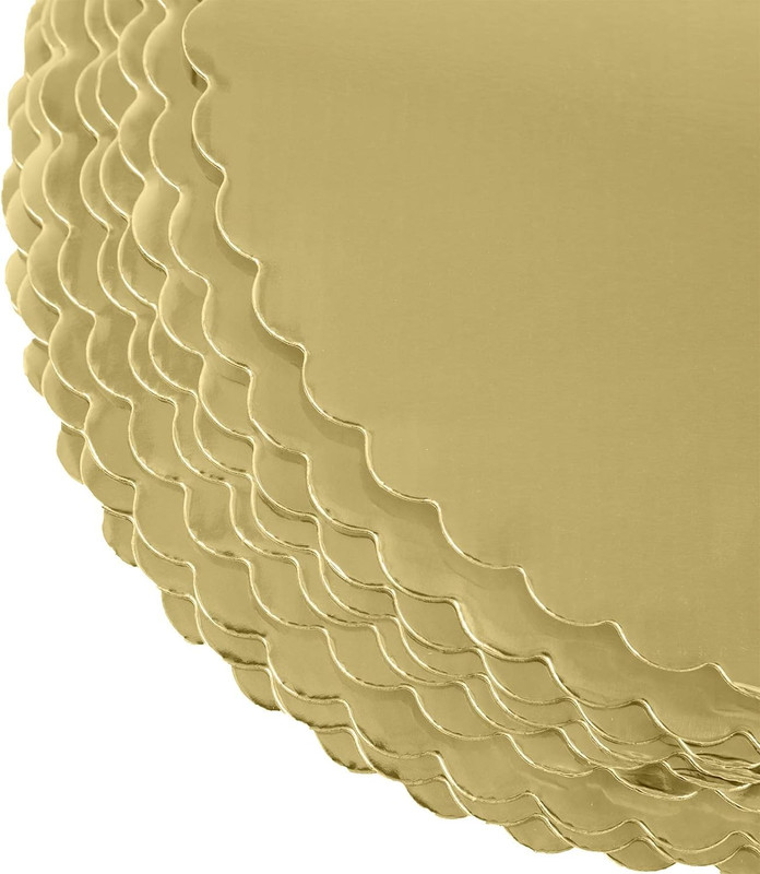 [25Pcs] 12" Gold Cakeboard Round,Disposable Cake Circle Base Boards Cake Plate r gallery