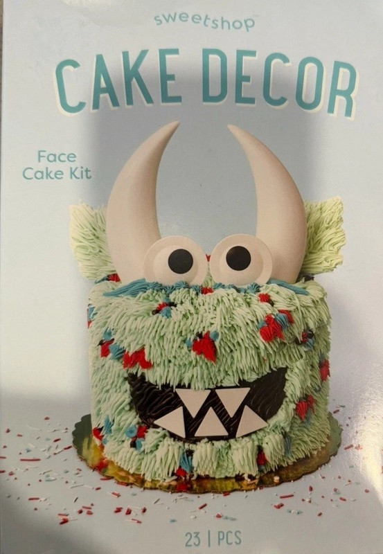 NEW SWEETSHOP CAKE DECOR FACE CAKE KIT FREE SHIPPING