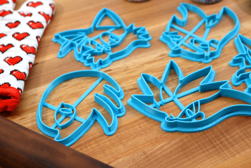 Sonic Characters Cutters- Shadow, Tails, Silver, Knuckles, Infinite gallery
