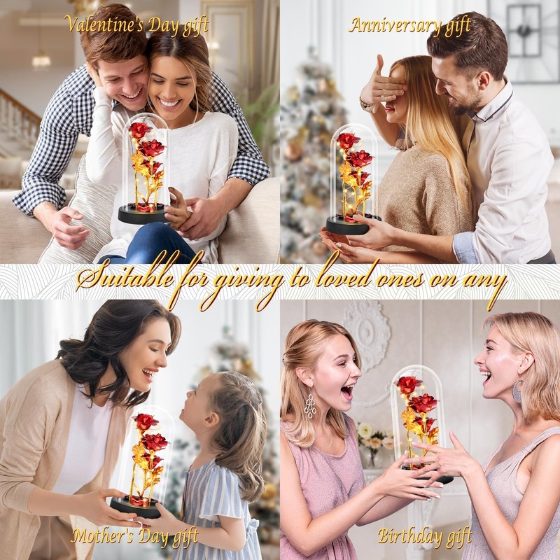 Tayfeim Mothers Day Mom Gifts for Women, Womens Gift Birthday Red gallery