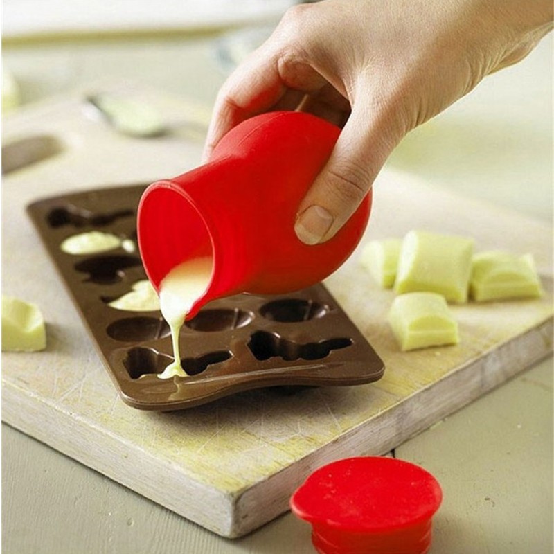 Silicone Candy Melt Bowl Food Baking Molds Chocolate Melting Pot gallery