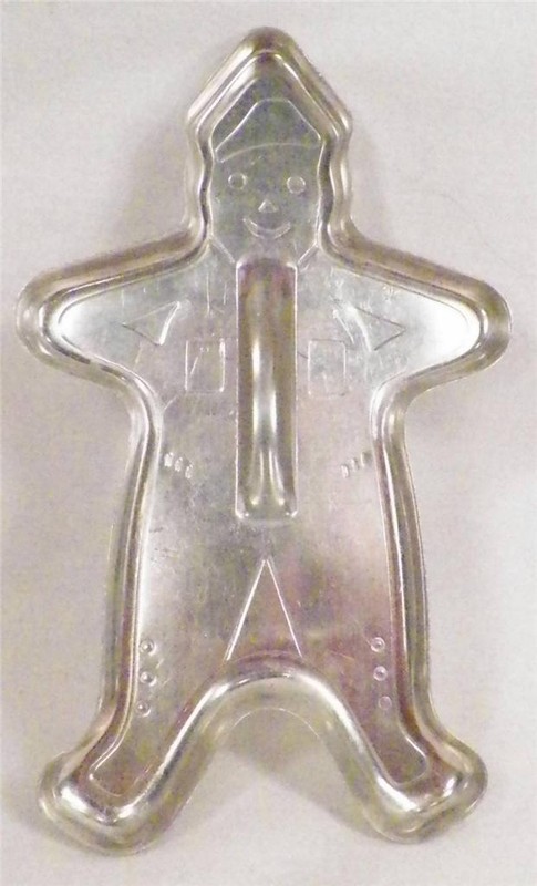 5 Cookie Cutters Goat Sheep Bunny Rabbit Holly Gingerbread Man Aluminum & Tin gallery
