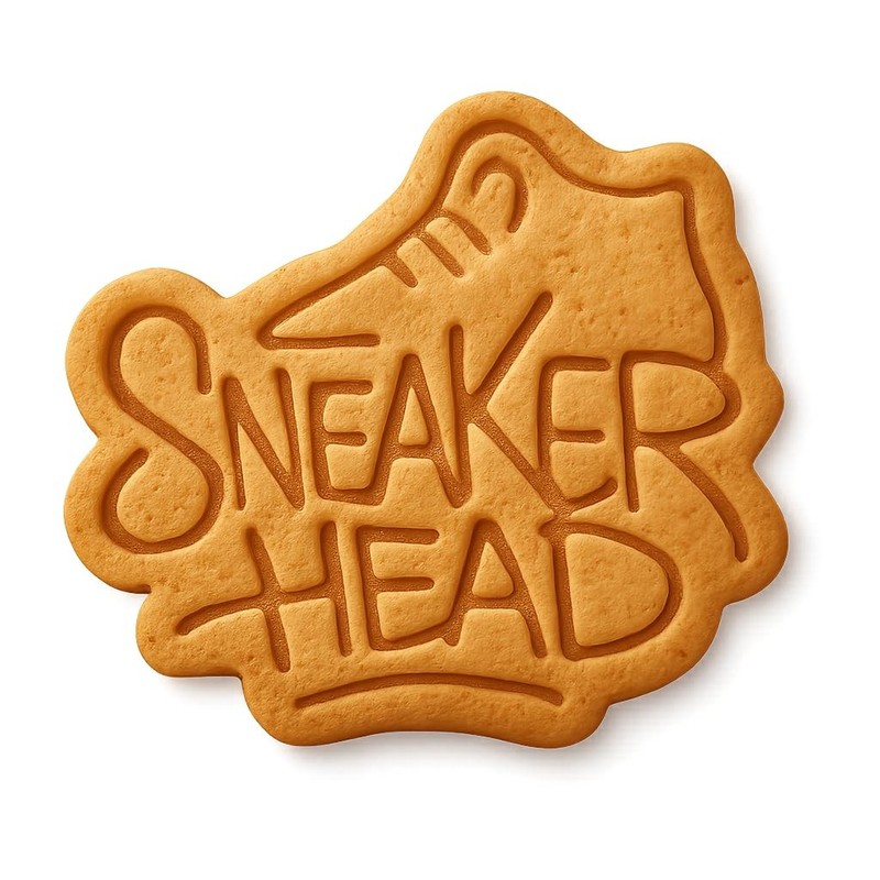Graffiti Tag Sneakerhead Cookie Cutter & Stamp, Fondant & Clay – 4×3.8