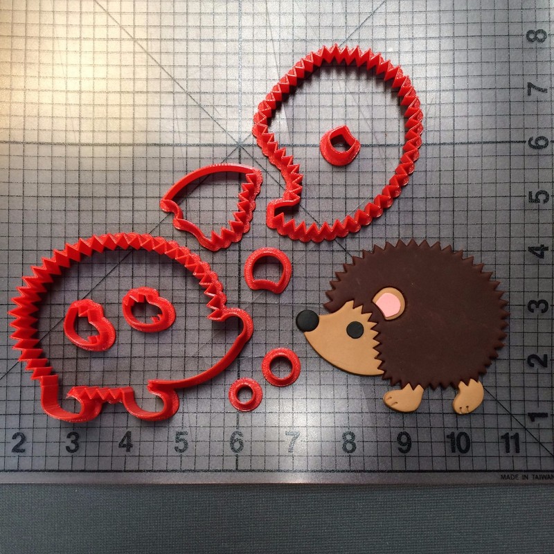 Hedgehog 100 Cookie Cutter Set