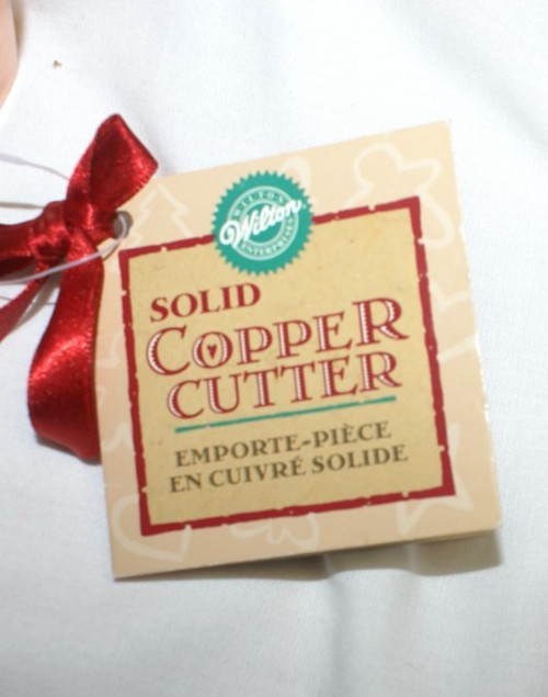 Wilton Butterfly Cookie Cutter Copper 5 1/4" With Tags Easter Spring gallery