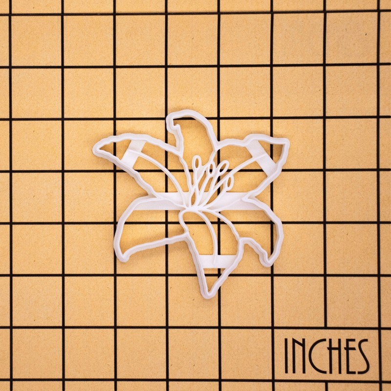 Day Lily Cookie Cutter - Daylily floral garden tea party horticulturist botanist gallery