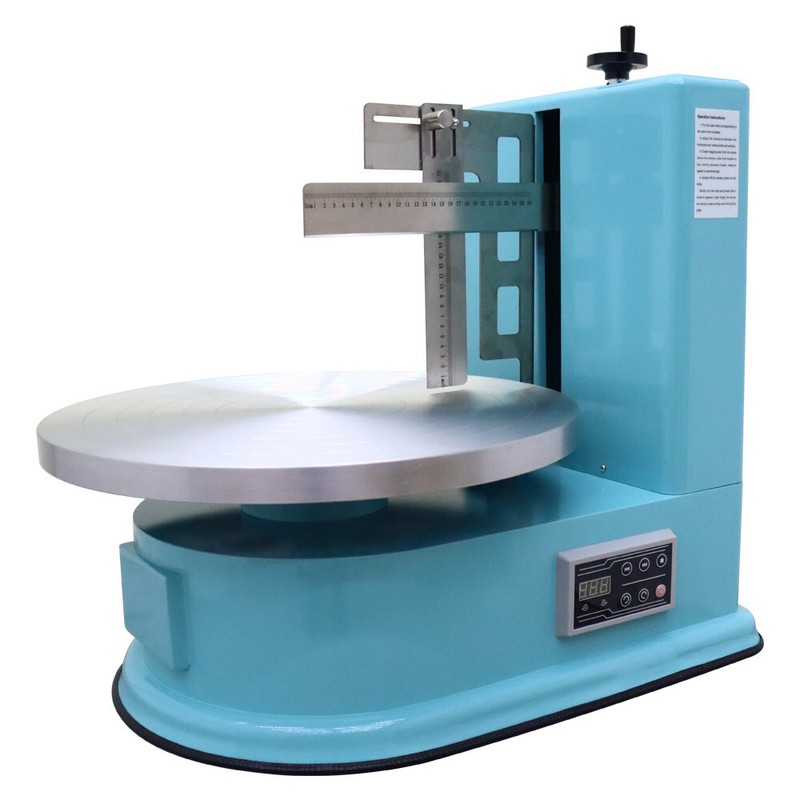 Green Cake Cream Automatic Spreading Coating Machine Electric Smearing 4-16in gallery