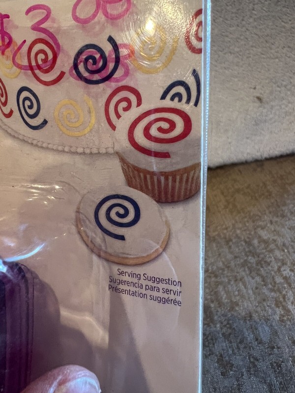 Wilton Sugar Sheets Cutting Insert Swirl NEW gallery