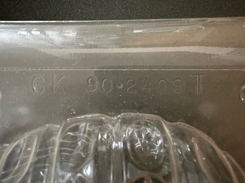 Chocolate Mold Large Easter Egg Top & Bottom Clear Plastic CK Products 90-2408 gallery