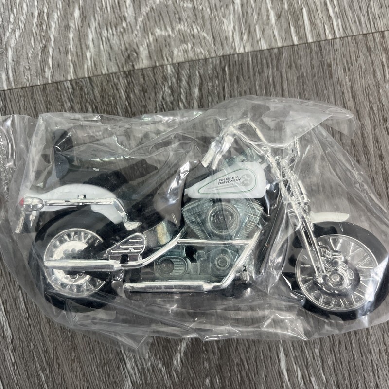 Vintage 1995 Matchbox Die cast Motorcycle Cake Topper gallery
