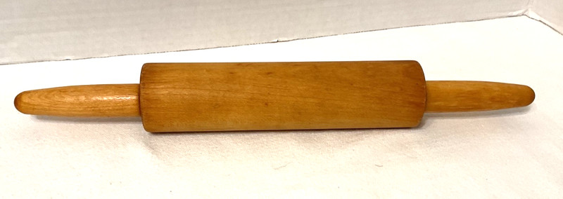 Wooden Rolling Pin American 7″ Pin w/Handles Baking Cooking Cookies Pizza Pie -P