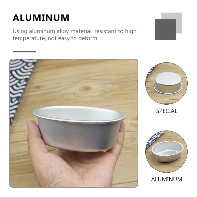2Pcs Oval Cheesecake Pans Small Cake Pans Cheesecake Tin Bread Tin gallery