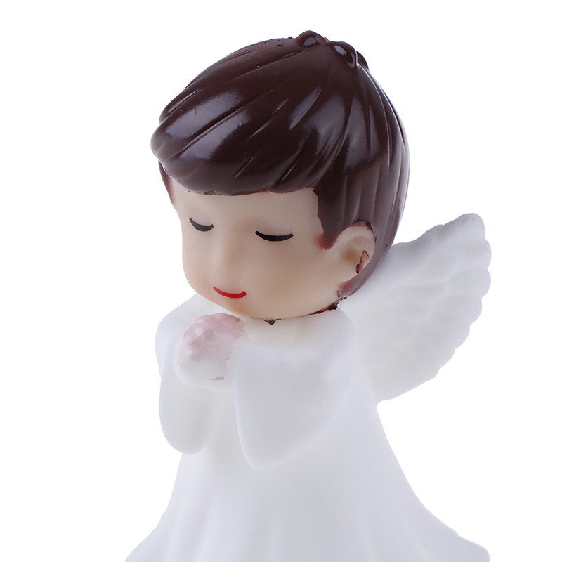 2Pcs Angels Figurines Miniature Well Sculpture Ornament Decoration For Cak.82 gallery