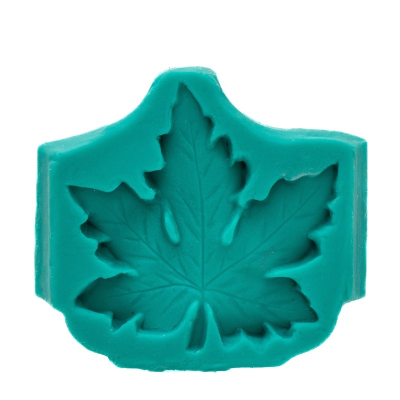 Maple Leaf Silicone Mold Food Safe Fondant Gum Paste Chocolate Mint Mould (745) gallery