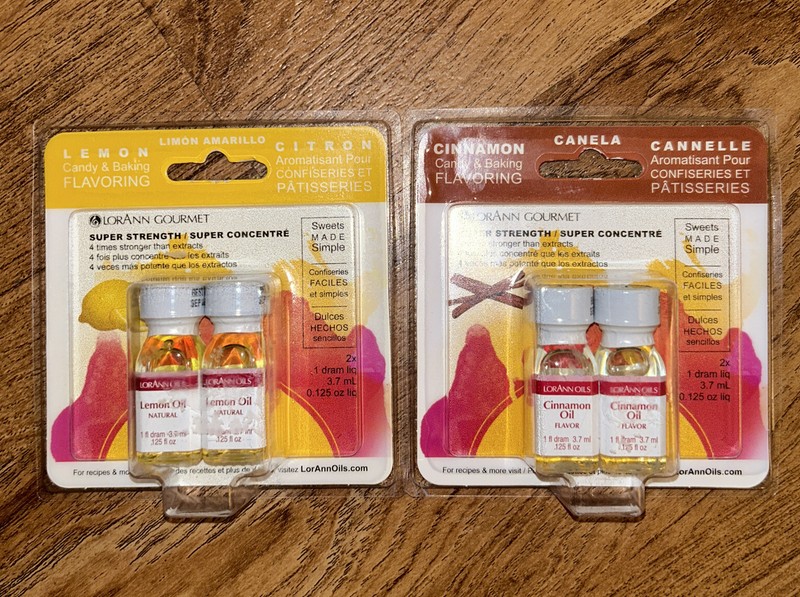 Lemon & Cinnamon Candy Baking Gourmet Flavoring LorAnn Exp:9/26