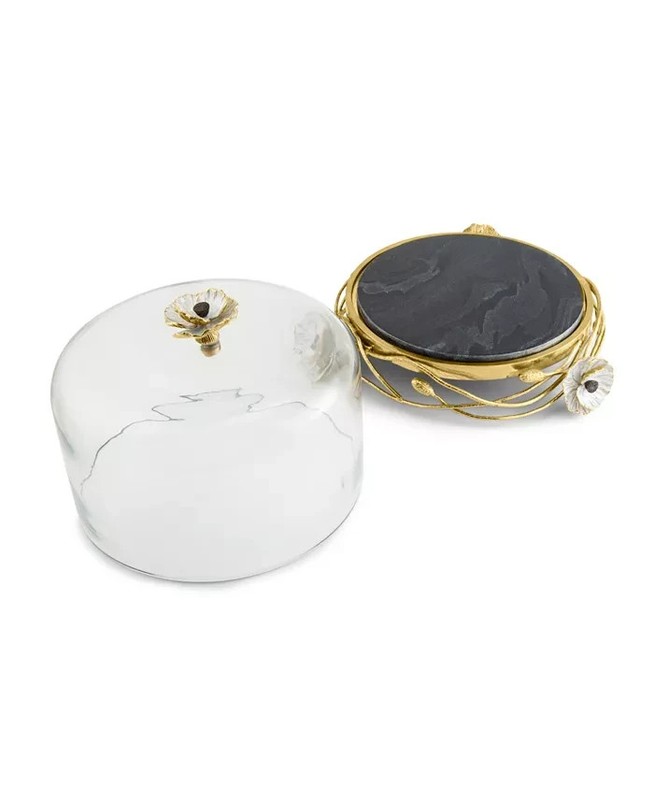 Michael Aram Anemone Cake Stand with Dome gallery