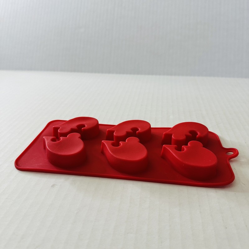 Love Heart Puzzle Pieces Silicone Mold Candy Chocolate Ice Cubes Soap 6 Holes gallery