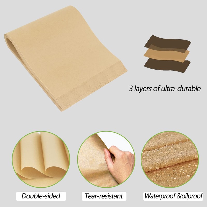 150 PCS Medium Freeze Dryer Paper Mats for Harvest Right 16x24 inches, Brown gallery