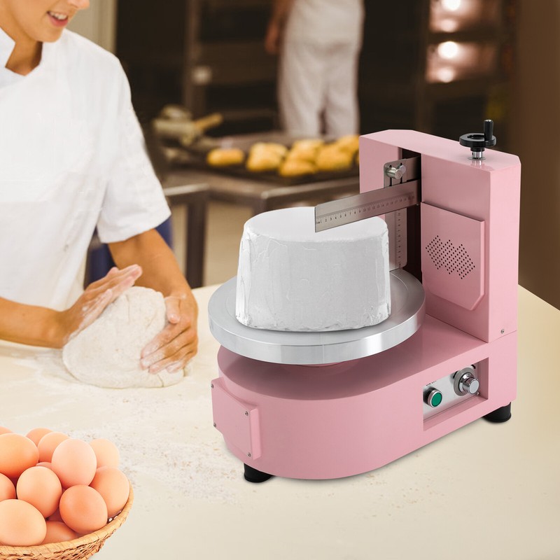 Birthday Cake Cream Smooth Coating Decoration Machine Cream Spreading Machine gallery