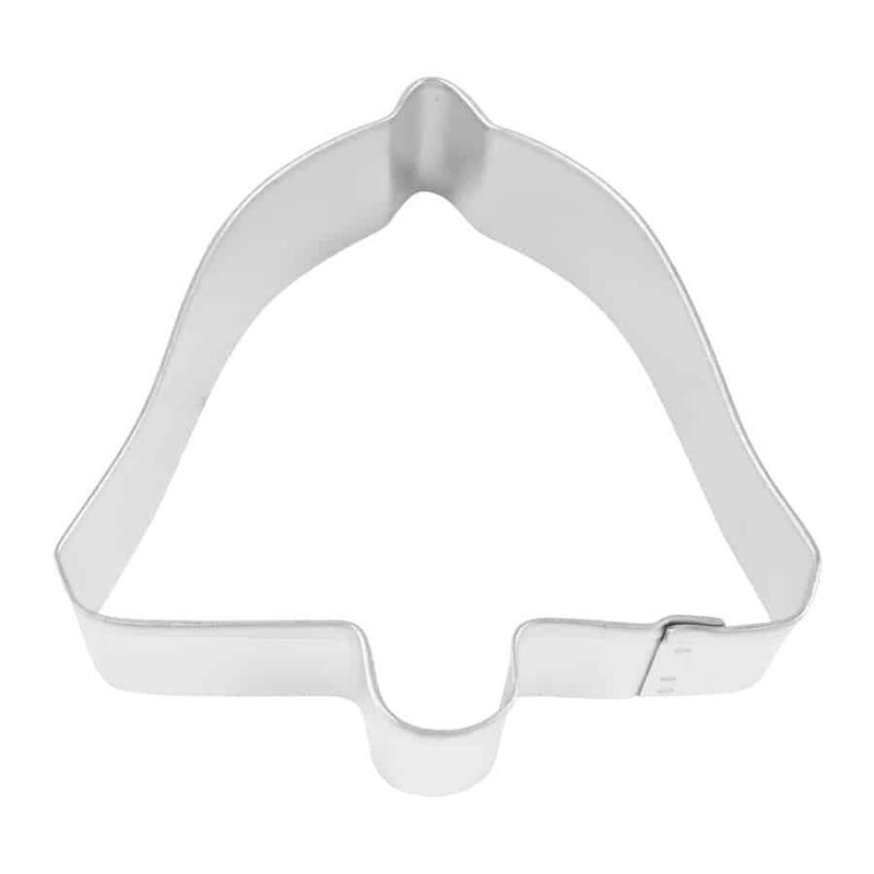 3⅜" Bell Cookie Cutter Tin Steel Christmas Holiday Wedding Church gallery