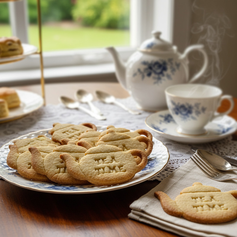 Teapot cookie cutter - whimsical tea time party Alice's Adventures in Wonderland gallery