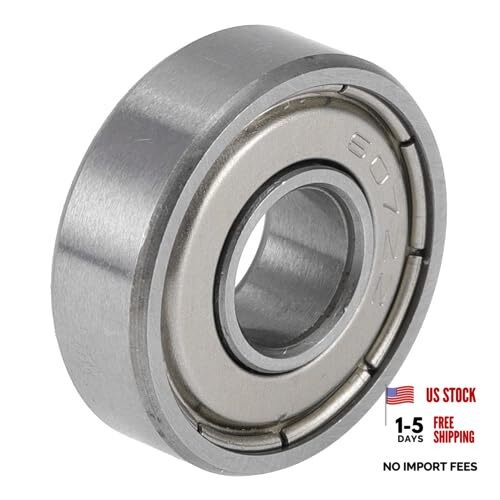 607ZZ Deep Groove Ball Bearings Lubricated Bearings Double Metal Seal 1