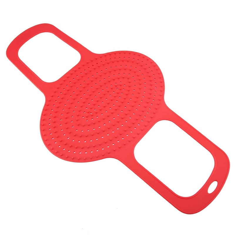 Heat Resistant Turkey Lifter, Poultry Lifter Roasting Large, Red gallery