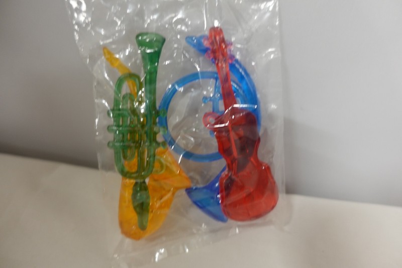 Colorful musical instruments cake topper kit / New Orleans / Mardi Gras / NEW gallery