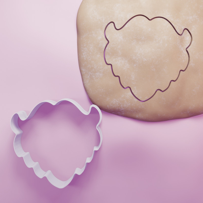 Beard and Moustache Cookie Cutter