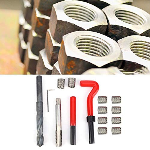 15 Pcs Stainless Steel M14x1.5 Thread Inserts Female Thread Repairing gallery