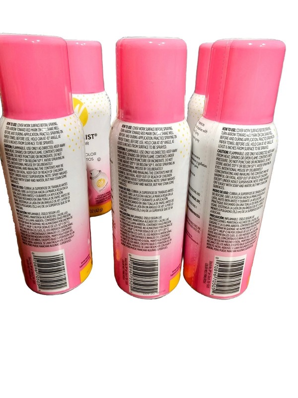 Wilton 1.5Oz Shimmer Pink Rose Food Color Spray, (Lot Of 6) gallery