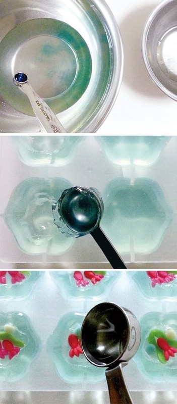 House SELECT Japanese sweets silicone mold (fish bowl set) DL7503 gallery