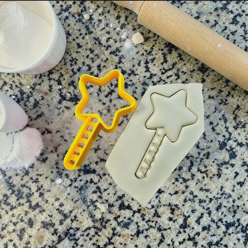 Star Rod Cookie Cutter Kitchen Home Decor Cooking Video Games Kirby Waddle Dee