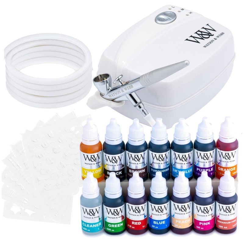 Professional 3-Speed Spray Gun for Cakes – 17pcs Kit