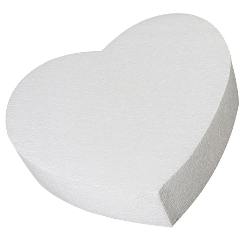 Valentine's Day Cake Mold Heart Shaped Display Foam Dummy Centerpiece gallery