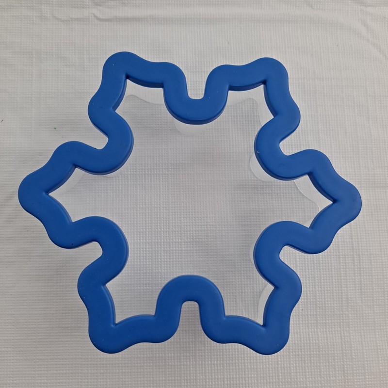 Snowflake Cookie Cutter Fondant Plastic Silicone Shape gallery