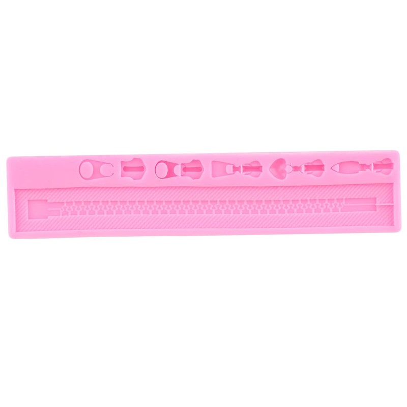 Zipper Chain Fondant Mold Belt Straps Silicone Molds Hinge Screws Mold For Ca... gallery