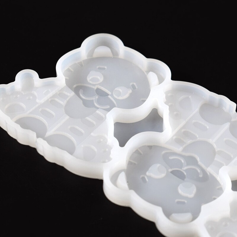 3 Holes Silicone Candy Mold Lollipop Shaped Mold Cake Decorating 3D Moulds gallery