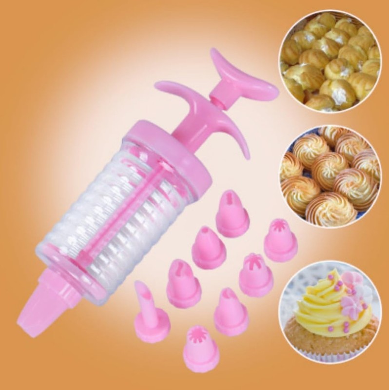 Cake Decorating Gun, Cupcake Icing Piping Kit, Cupcake Injector/Decorating Ic... gallery