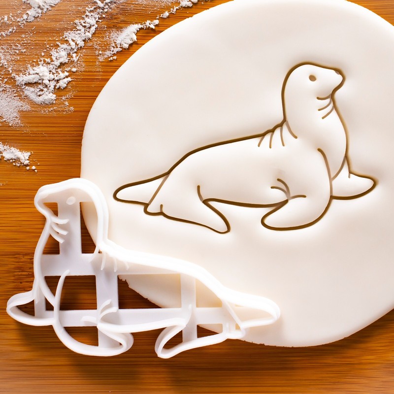 Sea Lion Cookie Cutter – arctic animal marine Antarctic ocean wildlife Otariidae