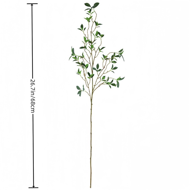 Relxhmft 4Pcs Artificial Greens Branches For Vase 27 Faux Twigs Tree Stems Fake gallery