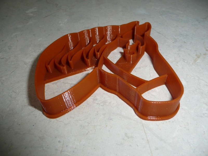 HORSE HEAD FACE SIDE VIEW DETAILED FARM RANCH ANIMAL COOKIE CUTTER USA PR5036 gallery
