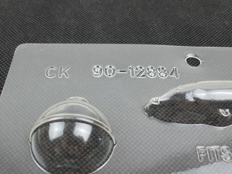 Candy Mold Assorted Fishing Shapes Clear Plastic CK Products 90-12884 gallery